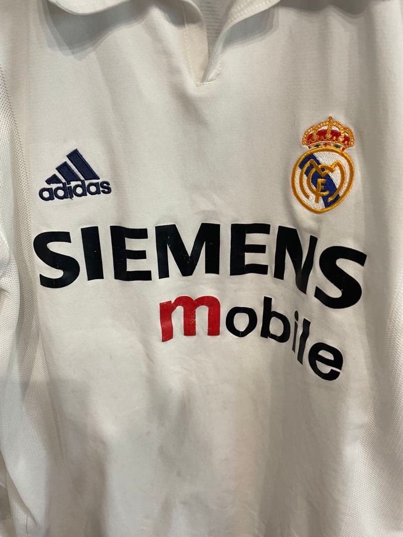 レアルマドリードユニフォーム02-03 ラウール・ゴンザレス　100th