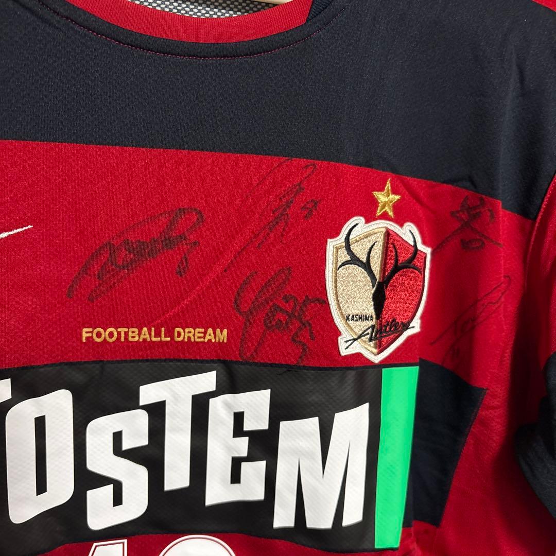 鹿島アントラーズ　SOCIO限定　全選手　2008年　08-09 ユニフォーム