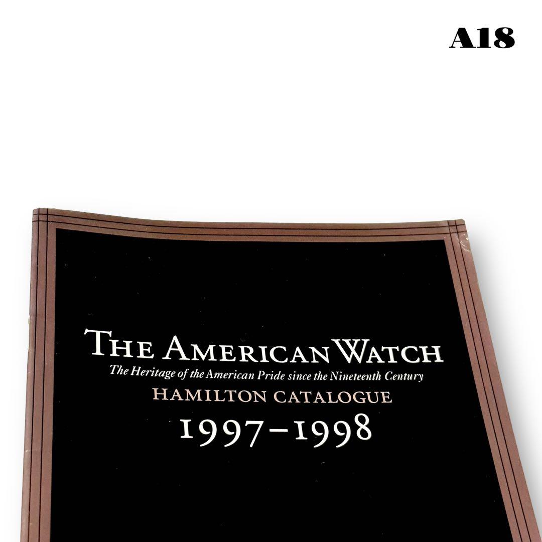 希少品！ HAMILTON CATALOGUE ハミルトン カタログ 本 雑誌