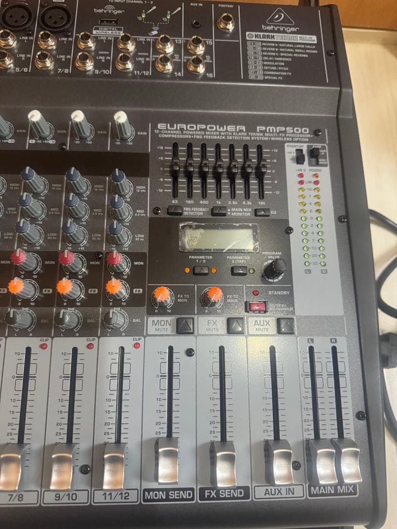 EUROPOWER PMP500 パワードミキサー