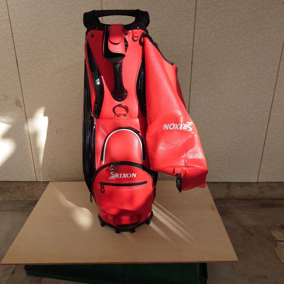 Srixon 赤 キャディバッグ