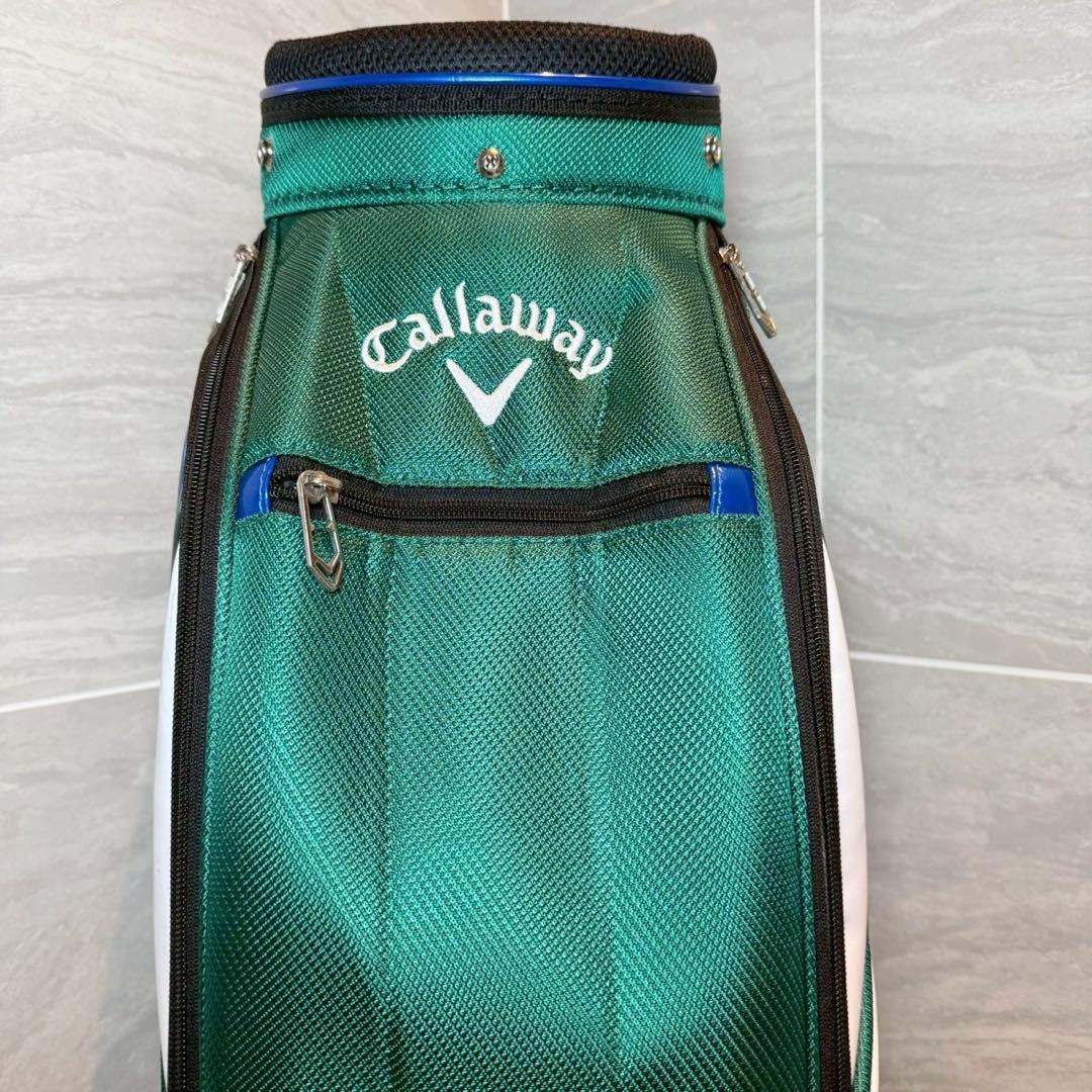 callaway キャロウェイ キャディバッグ　グリーン　8.5型