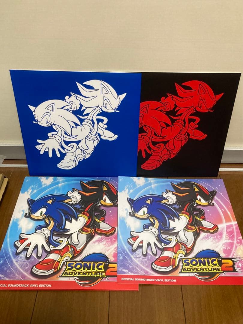 超レア　ソニックアドベンチャー2 サウンドトラック　アナログレコード　２枚組