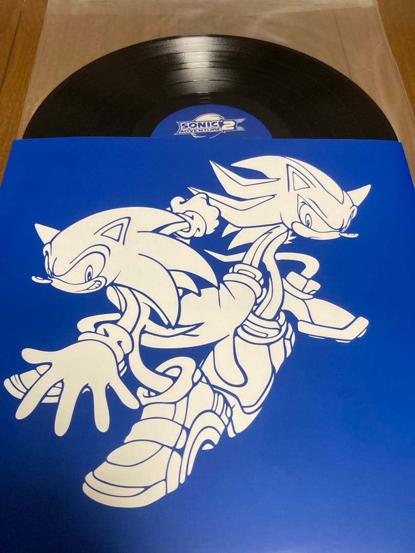 超レア　ソニックアドベンチャー2 サウンドトラック　アナログレコード　２枚組