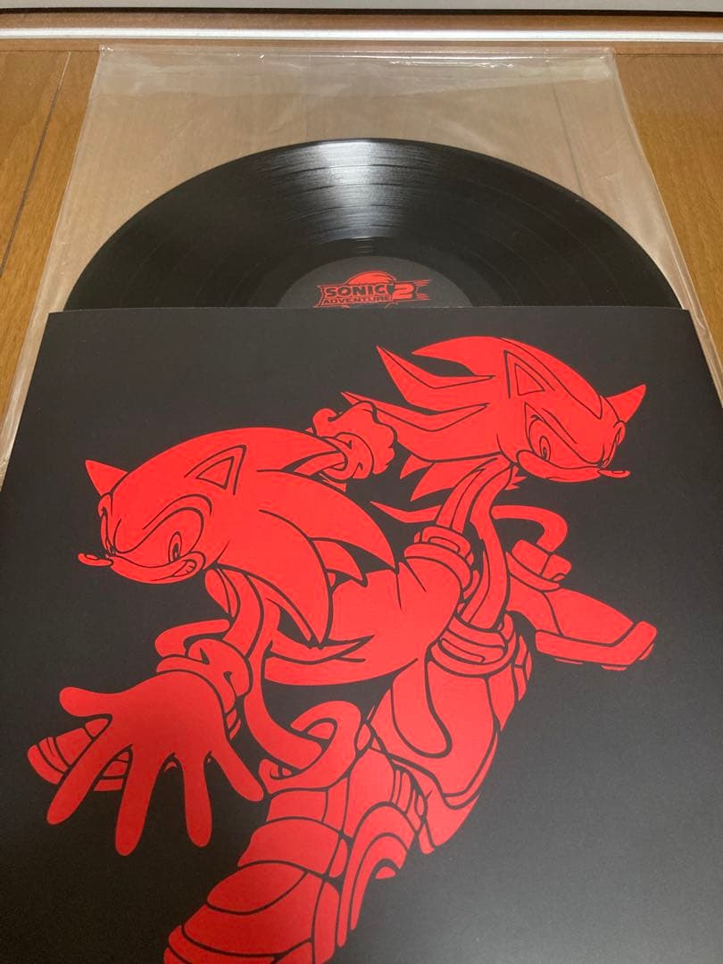 超レア　ソニックアドベンチャー2 サウンドトラック　アナログレコード　２枚組