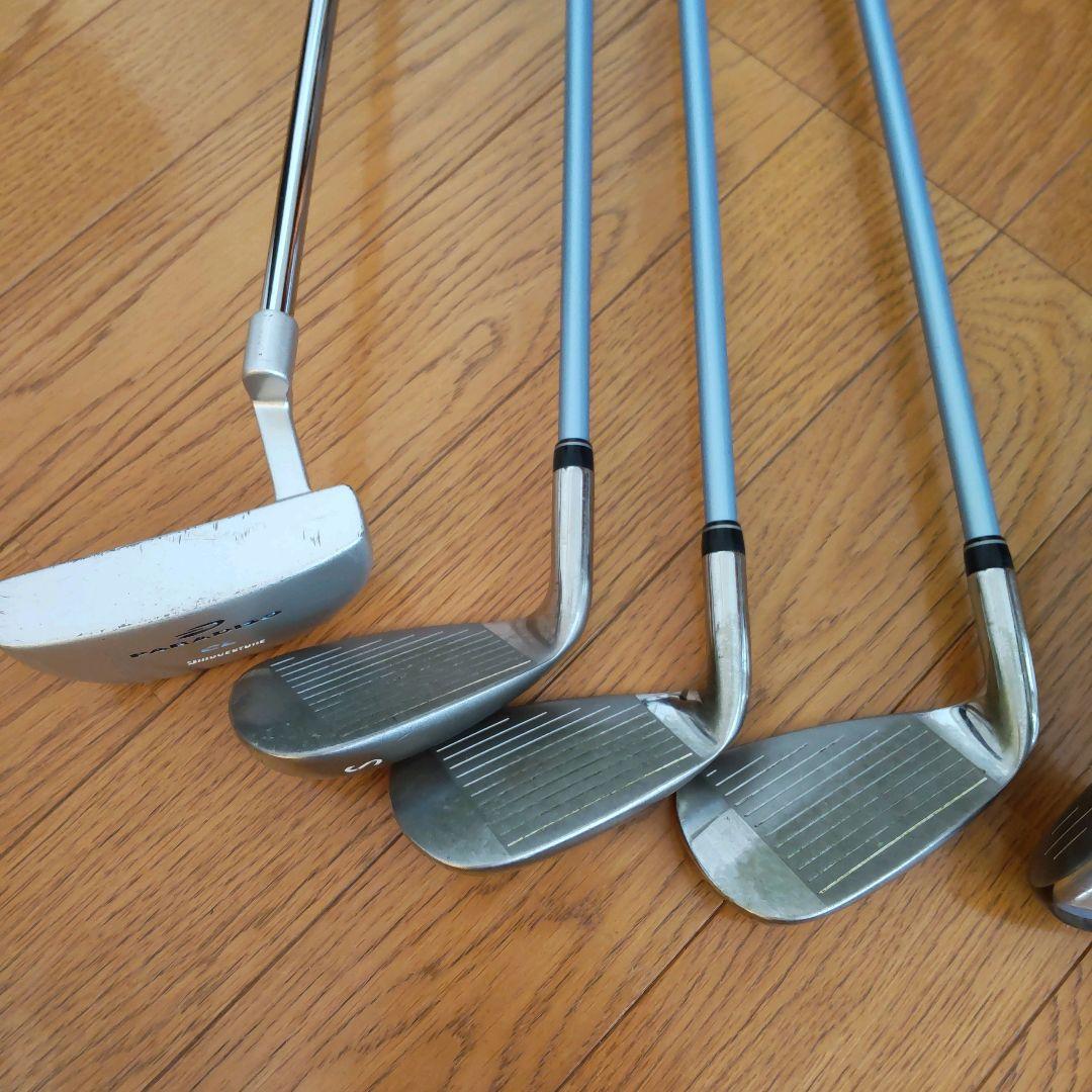 レディース コースデビュー☆ゴルフクラブ ハーフ７本セット キャディバッグ付き
