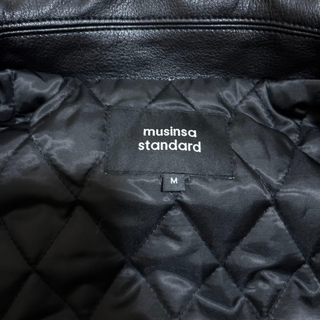 レザージャケット アウター ブラック M