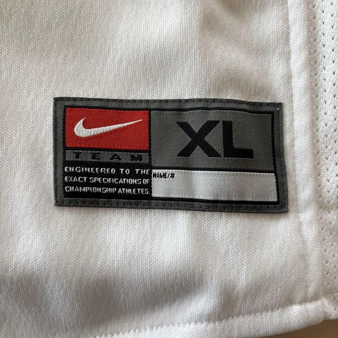 新品【NIKE】正規品ナイキ 練習着シャツ白 XL TEAM SPORTS