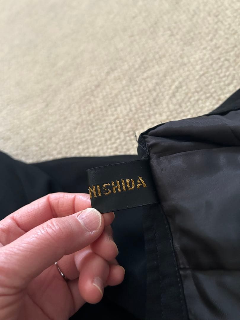 NISHIDA フレアスカート ブラック