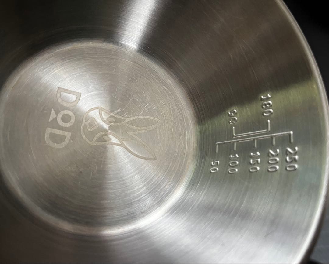 DOD ステンレス シェラカップ 8個セット