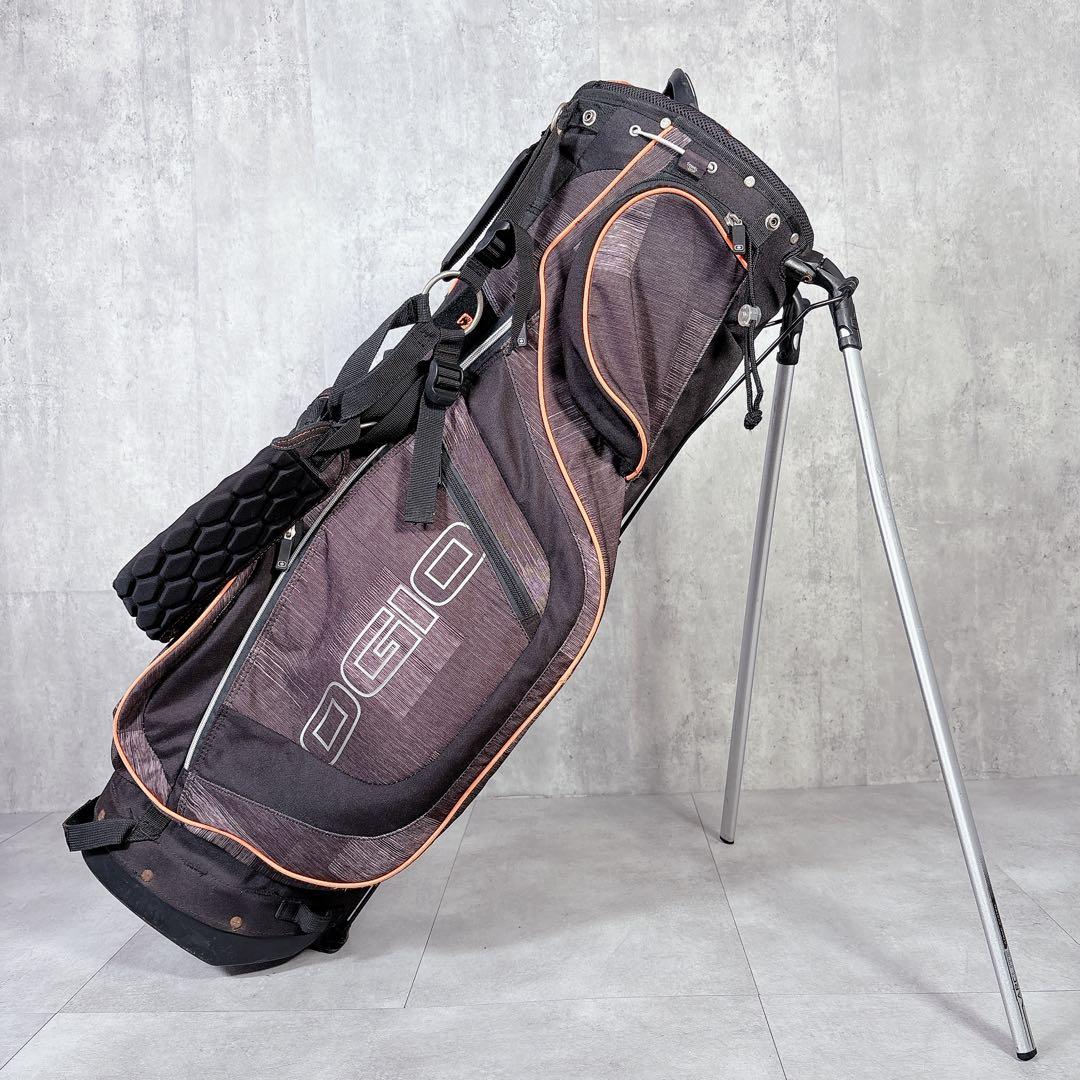 T241 オジオ OZONE XX スタンド キャディバッグ 8分割 ゴルフ