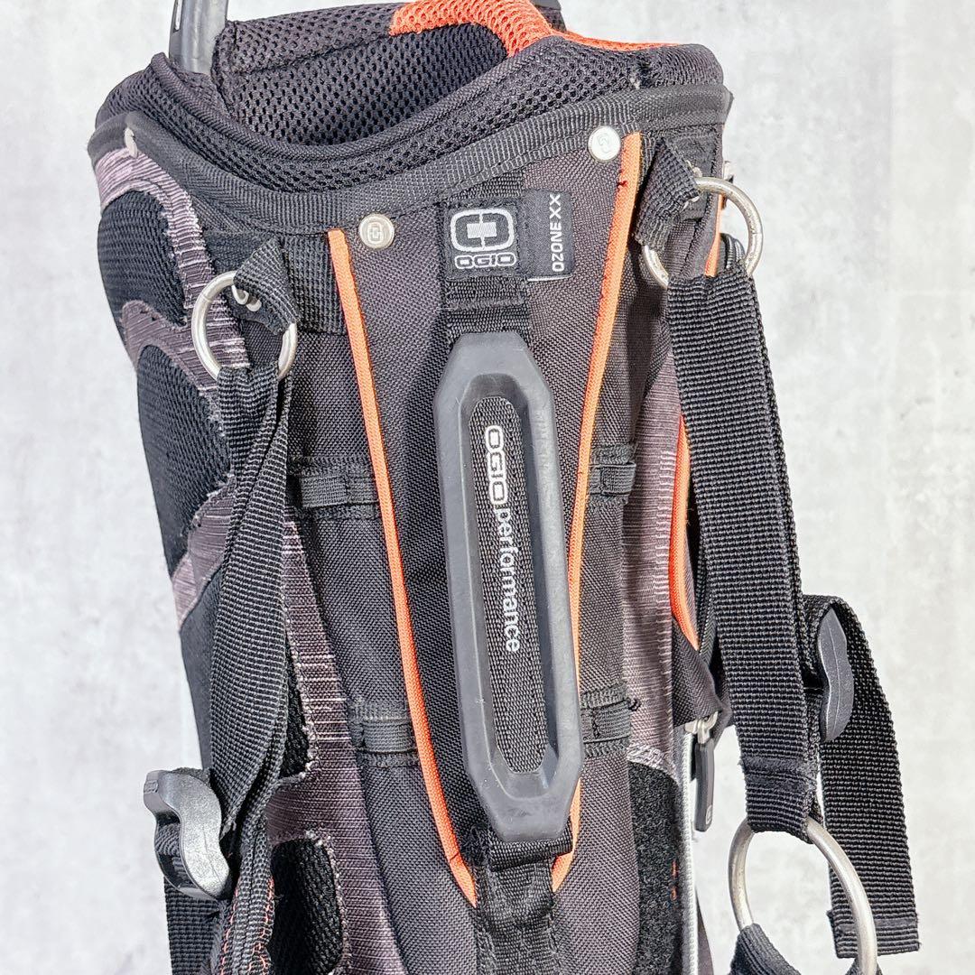 T241 オジオ OZONE XX スタンド キャディバッグ 8分割 ゴルフ