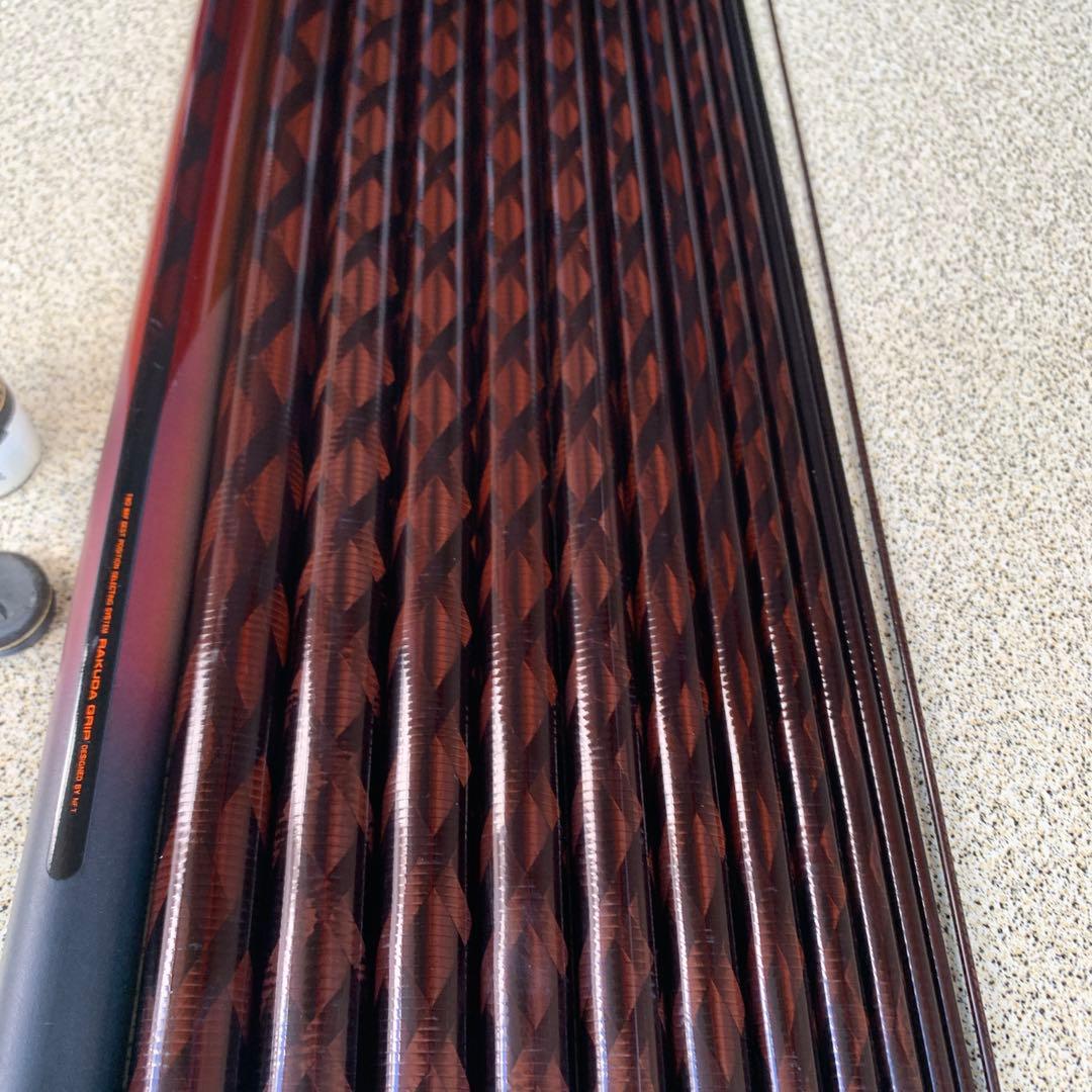 ＮＦＴ渓流竿　魁小継　硬調61 ＤIＡ　Ｆ LＵＳＨ　本流中硬調72