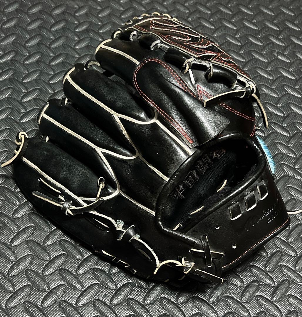 日本製 ミズノプロ ダイバーシティブルー オーダー 硬式 投手用 グローブ