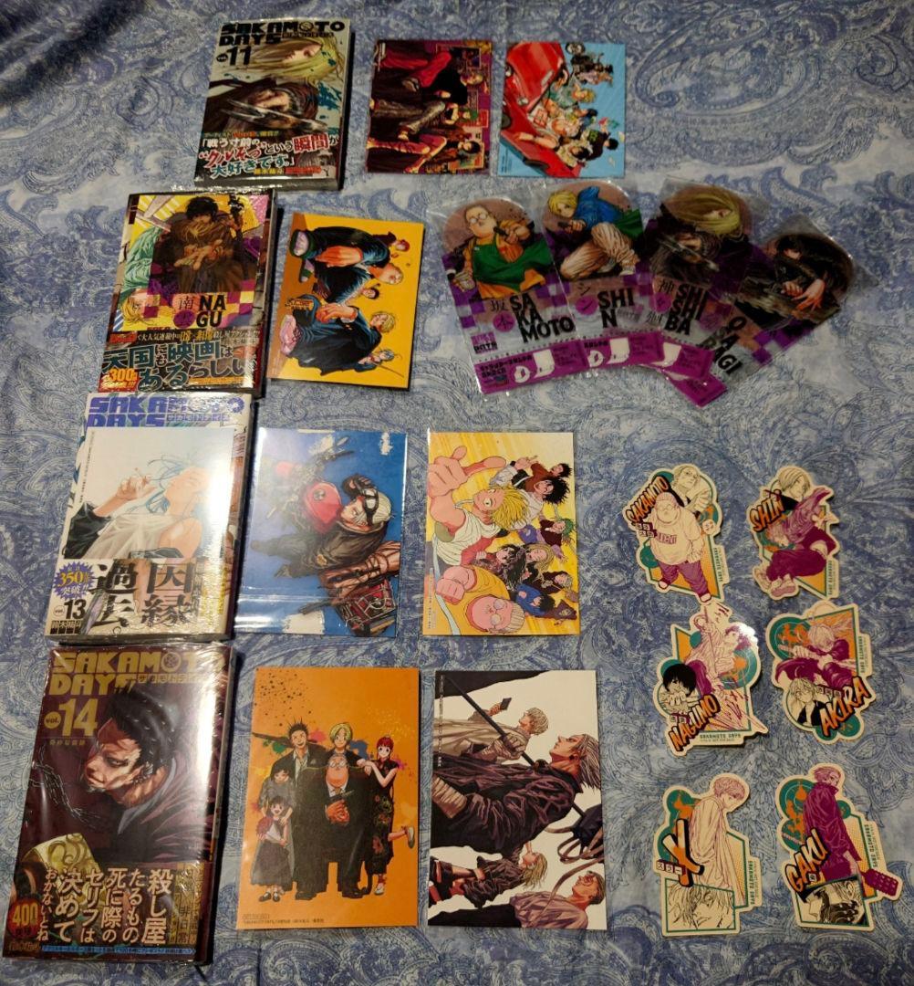サカモトデイズ　1〜25巻　全巻初版　シュリンク付き　特典73点+α