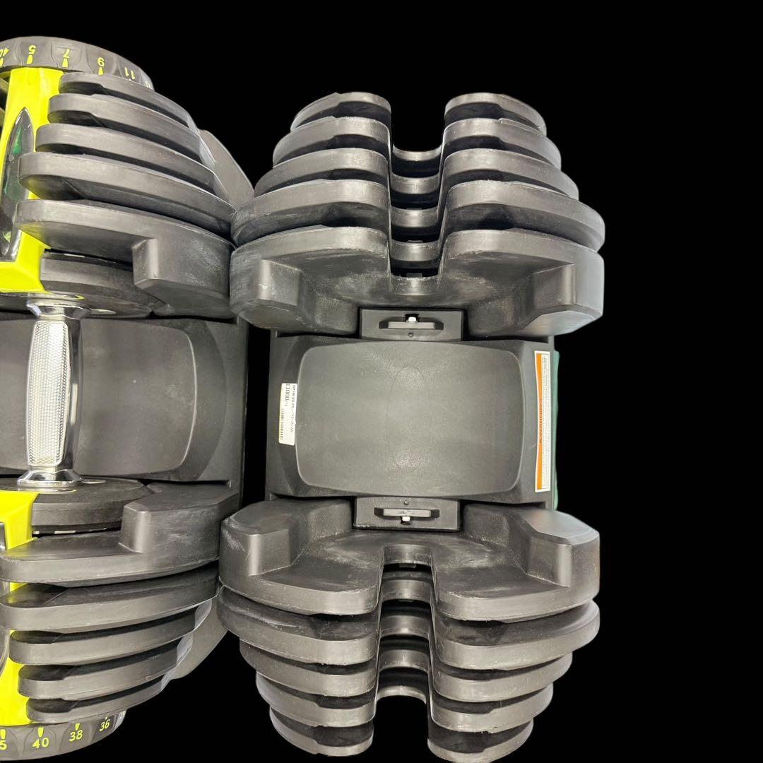 【送料込み】可変式ダンベル ダイヤル調整5Kg〜40Kg ②筋トレ