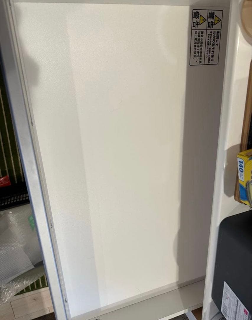 【値下げ】ホワイト 食器棚 引き出し式 4段