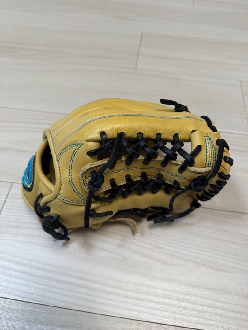 GATE D-Quest 野球グローブ イエロー 少年軟式用