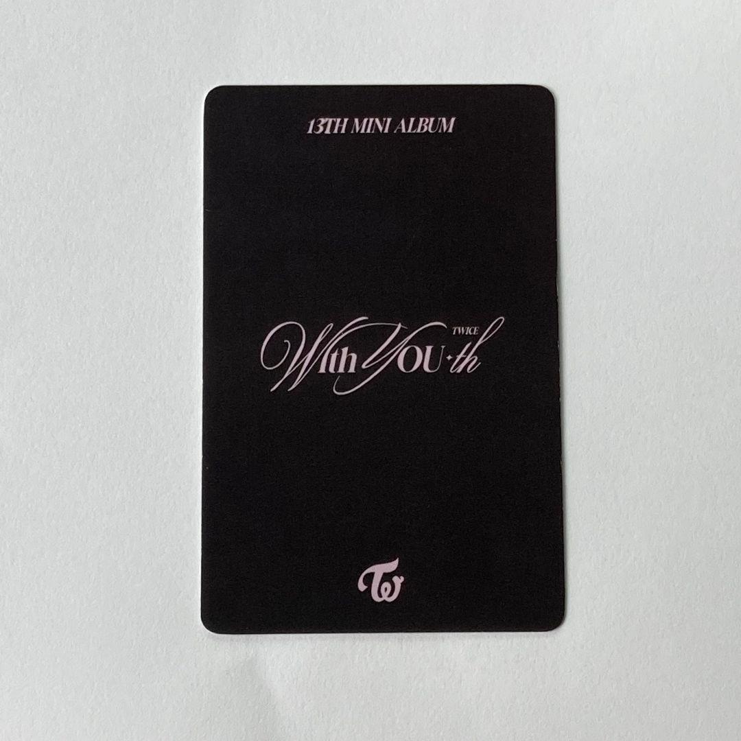 TWICE 事前収録 ナヨン With YOU-th サノク トレカ