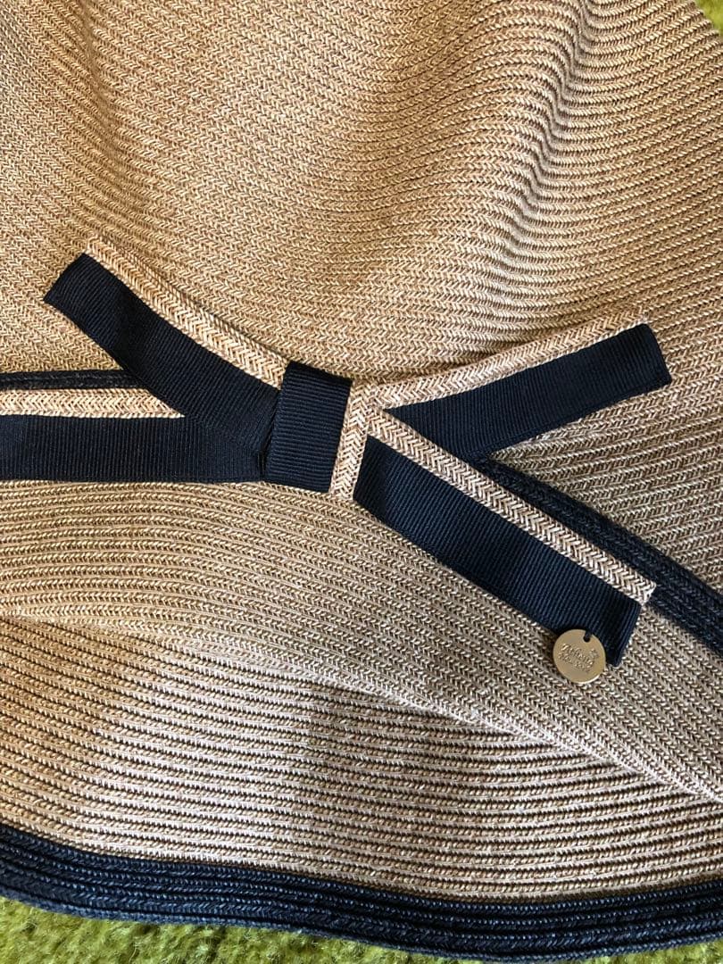 ハット帽子Athena New York マディソン 麦わら帽子