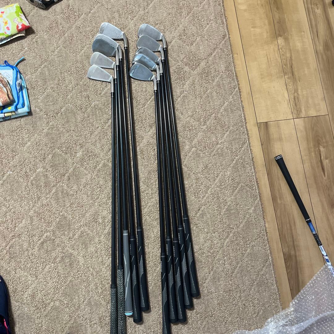 【希少レフティ】ゴルフクラブアイアンまとめ売り ソシエゴ 豪華セット