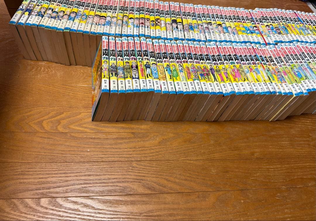 こち亀　1〜126巻と140巻のセット　※9巻だけなし