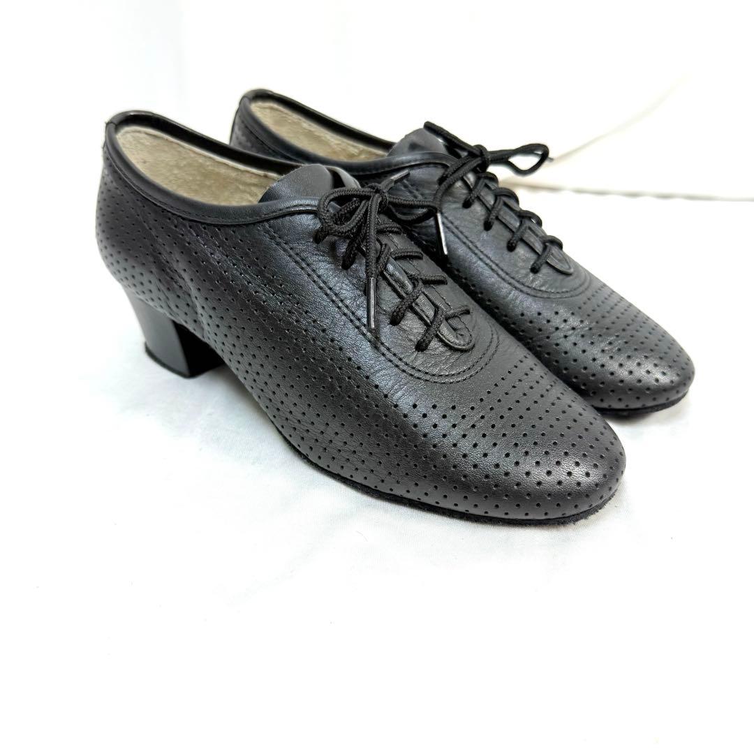 6119★セキネ/ティーチャーズシューズ/黒/21cm/社交ダンス