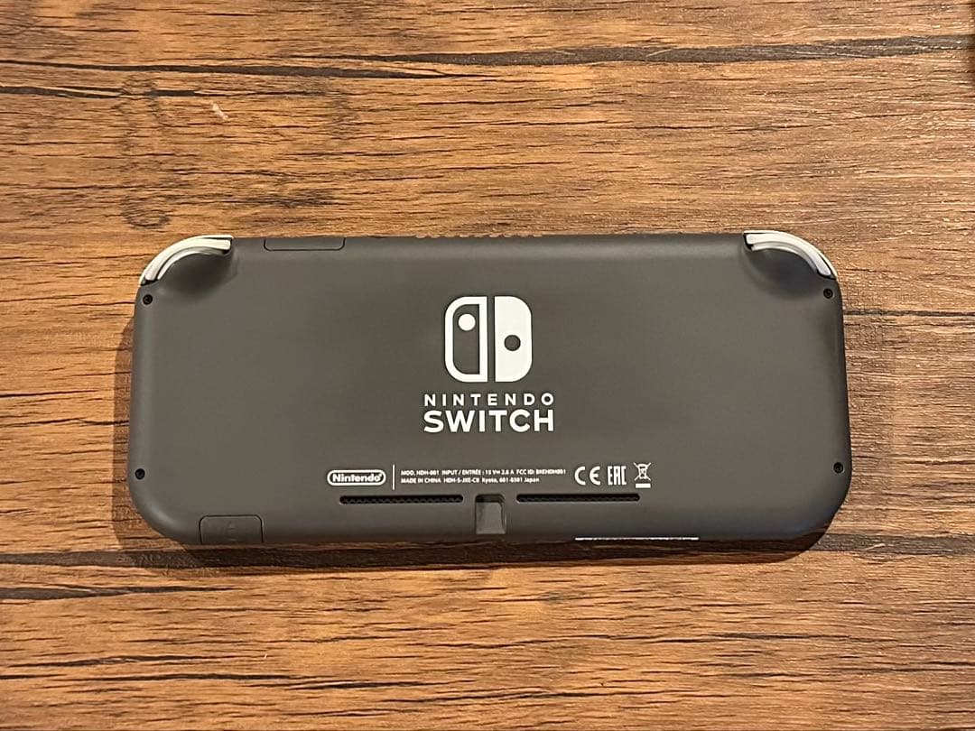 Nintendo Switch Lite グレー ●SDカードソフトケース付き●