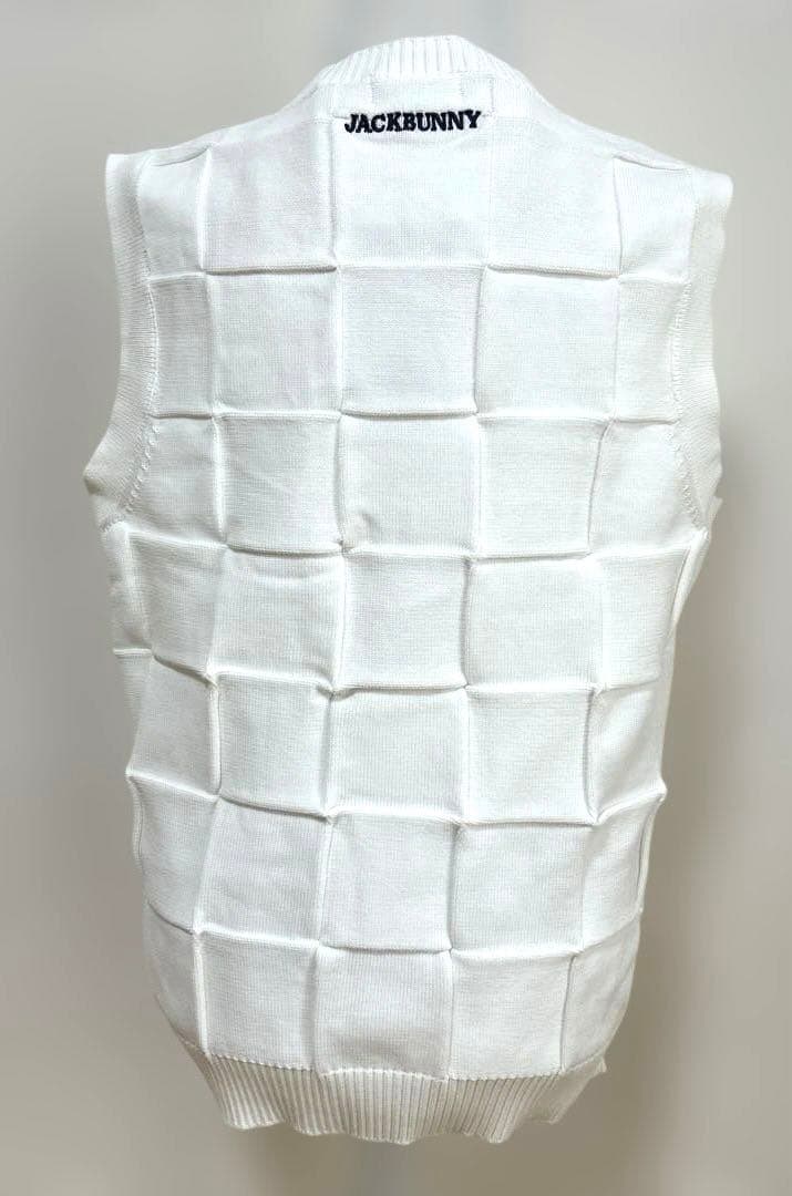 ★新品タグ付き JACKBUNNY ノースリーブニット ホワイト サイズ2★