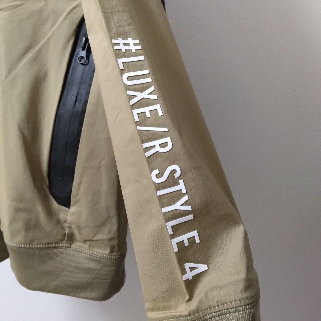 [サンプルSALE /D387 ] LUXE/R ナイロン布帛プルパーカー