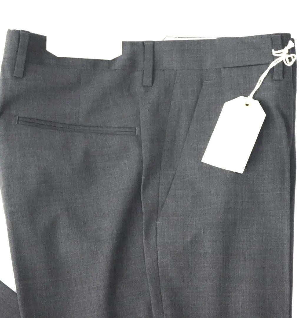 新品【ブリリア 1949】ビームス別注 ノープリーツ スラックスパンツ 48