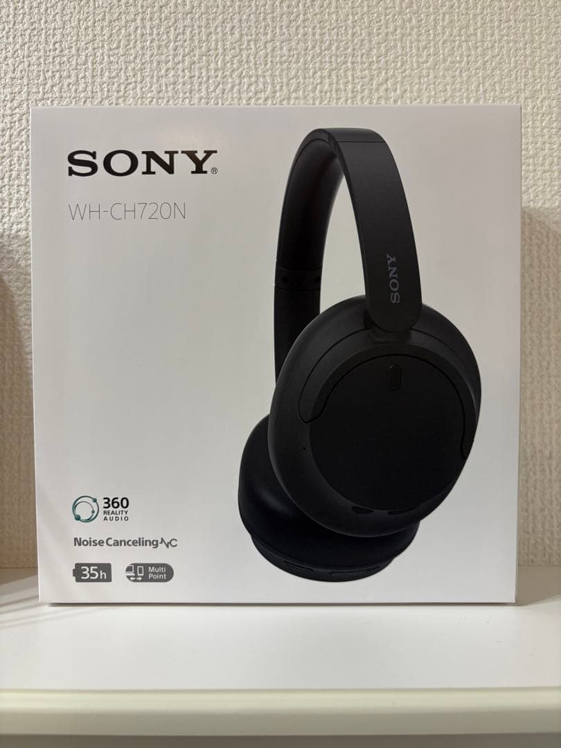 SONY WH-CH720N ブラック