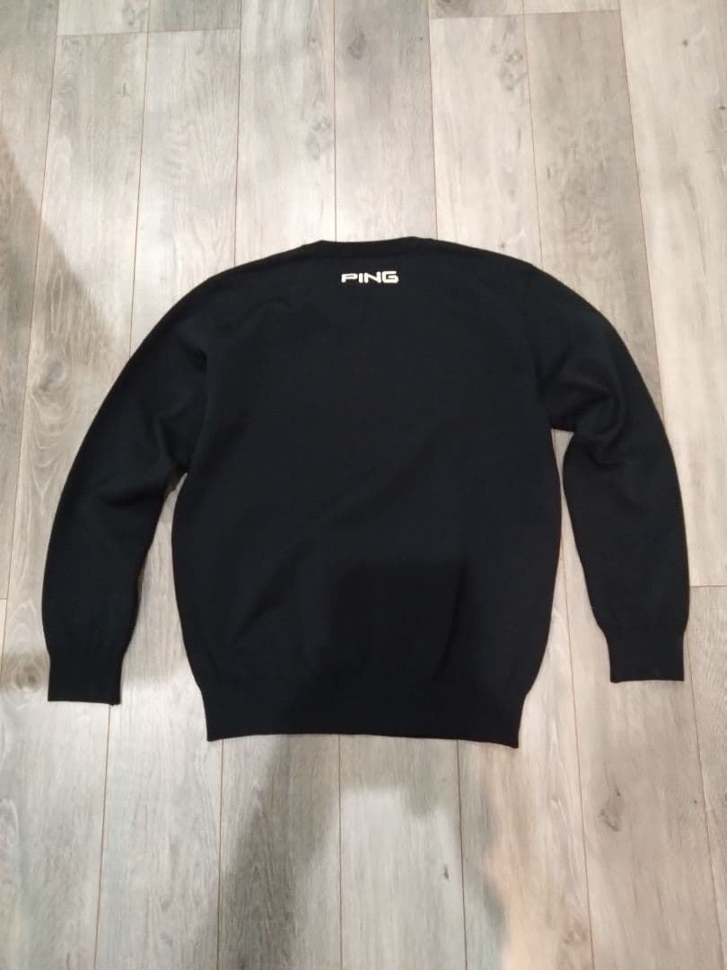 PING ブラック セーター LL
