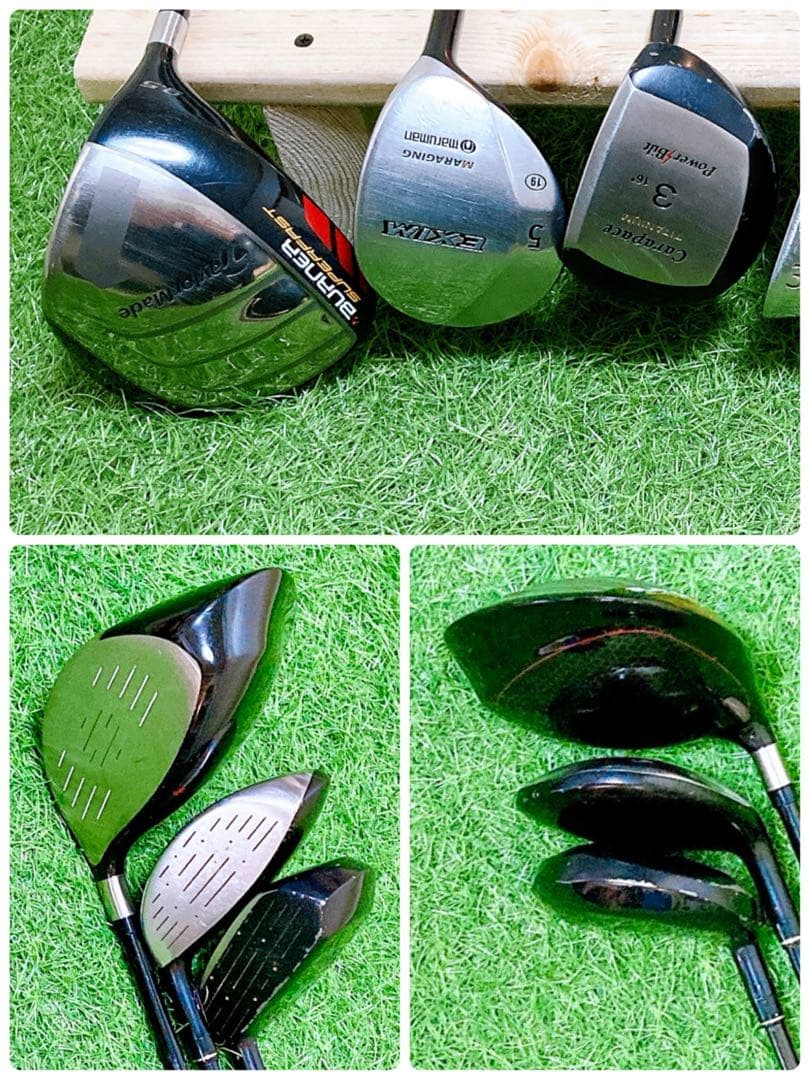 H12.テーラーメイド　ルコック初心者オススメ　ゴルフクラブ メンズセット12本