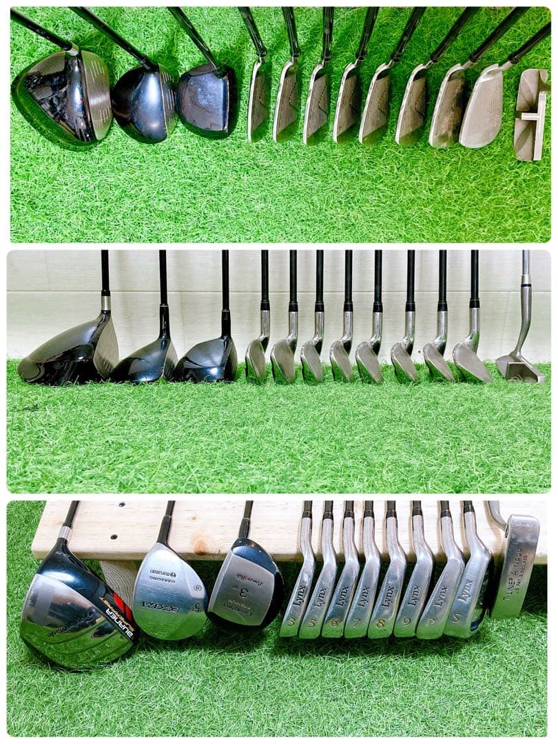 H12.テーラーメイド　ルコック初心者オススメ　ゴルフクラブ メンズセット12本