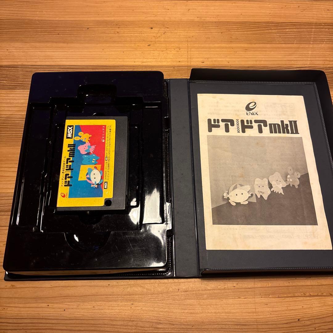 ドアドア mk II MSX ROM版　E-M004 ENIX