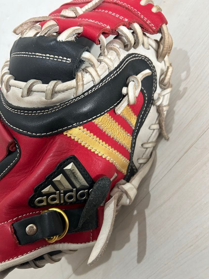 軟式用 アディダス キャッチャーミット KQ493