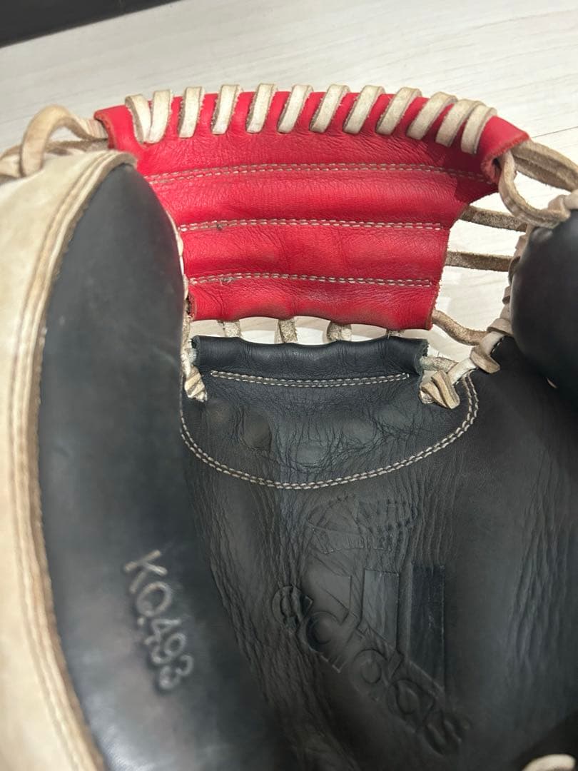 軟式用 アディダス キャッチャーミット KQ493