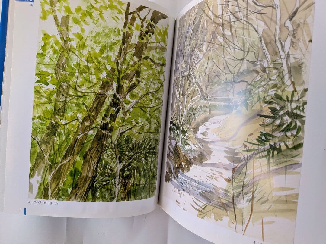 AZUL 水彩画集 西丸式人 サイン入