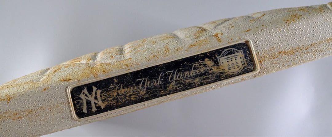 696本塁打！アレックス・ロドリゲス 08年実使用 直筆サインベース/大谷翔平