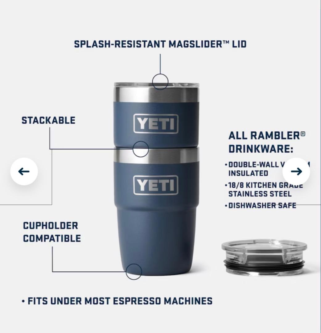 新品 YETI RAMBLER 8oz CUP 最新色【CAPE TAUPE】