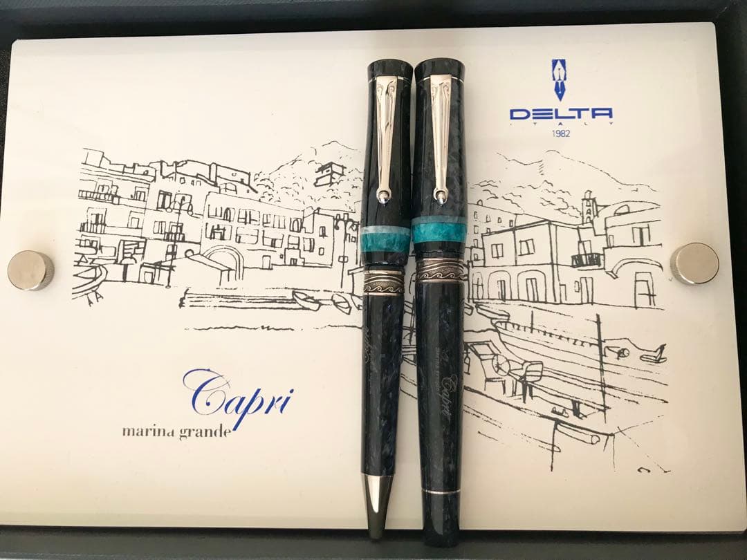 DELTA Capri カプリコレクション マリーナ グランデ 万年筆セット