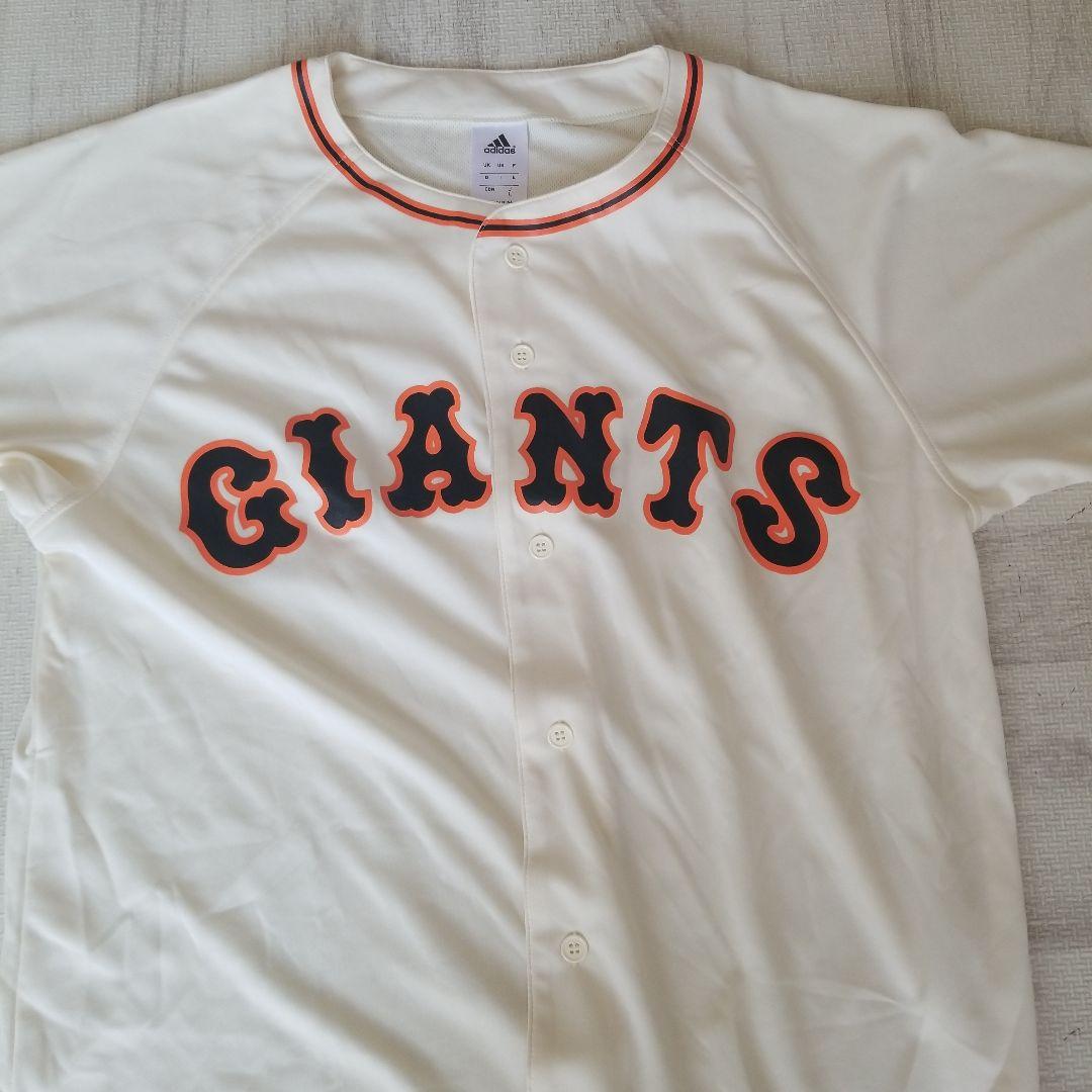 adidas　読売ジャイアンツ　巨人 復刻ユニフォーム　クリーム色