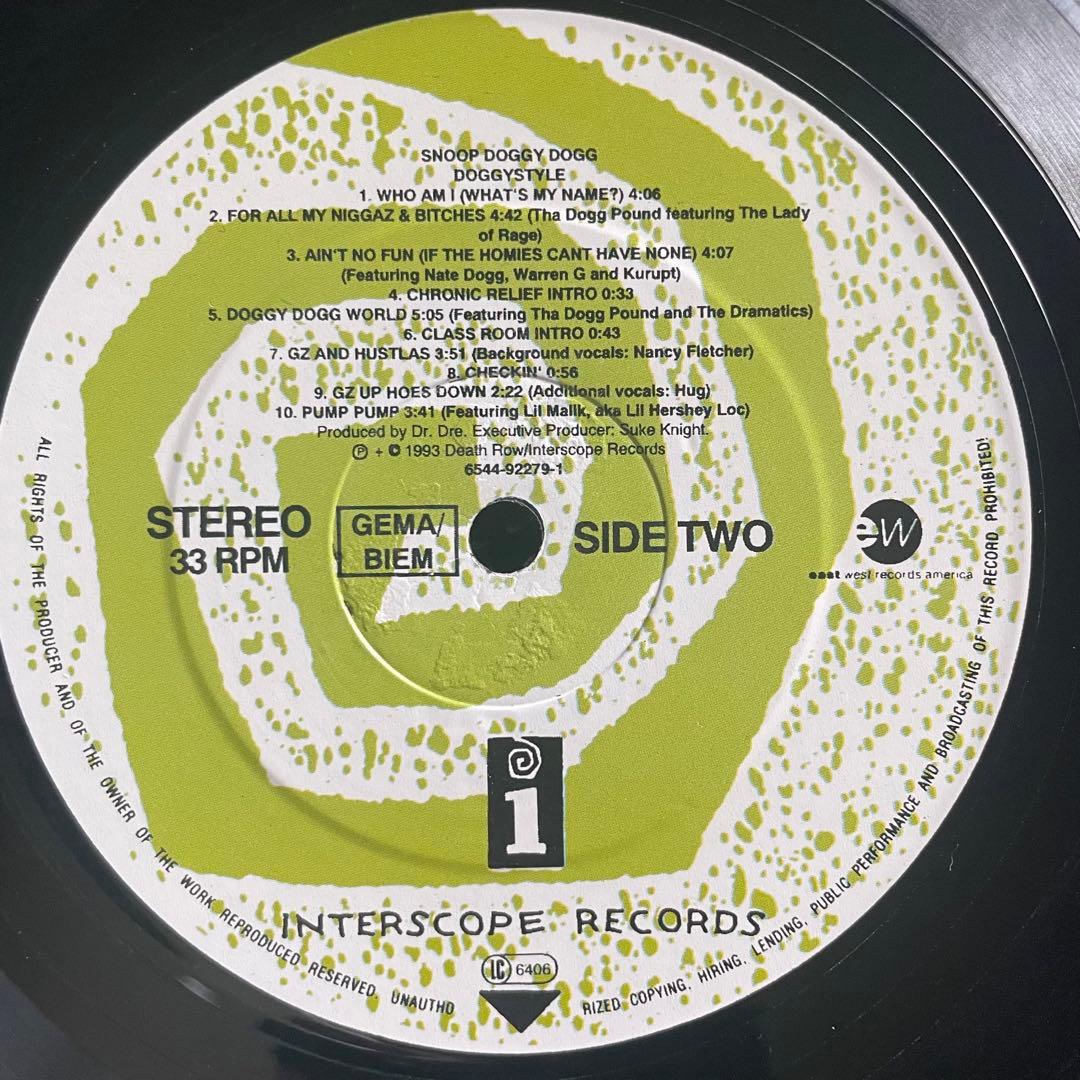 名盤 Snoop Dogg Doggystyle 洋楽 HIPHOP レコード