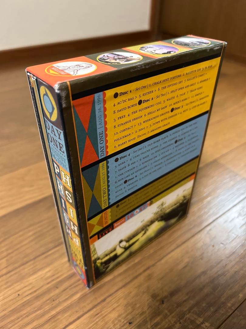 PHISH THE CLIFFORD BALL DVD 7枚組