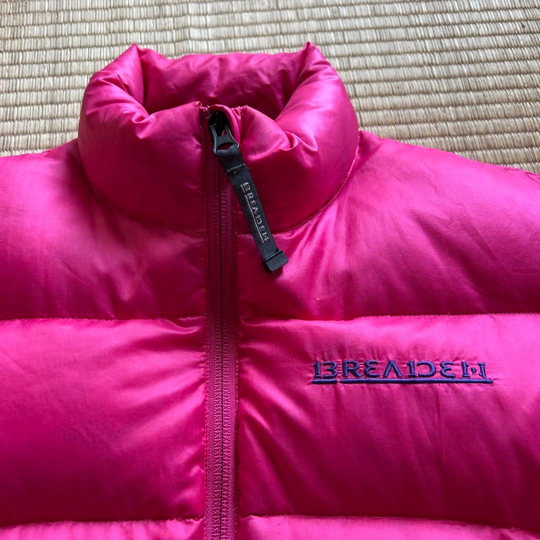BREADEN ピンク 800フィルダウン フィッシングジャケット