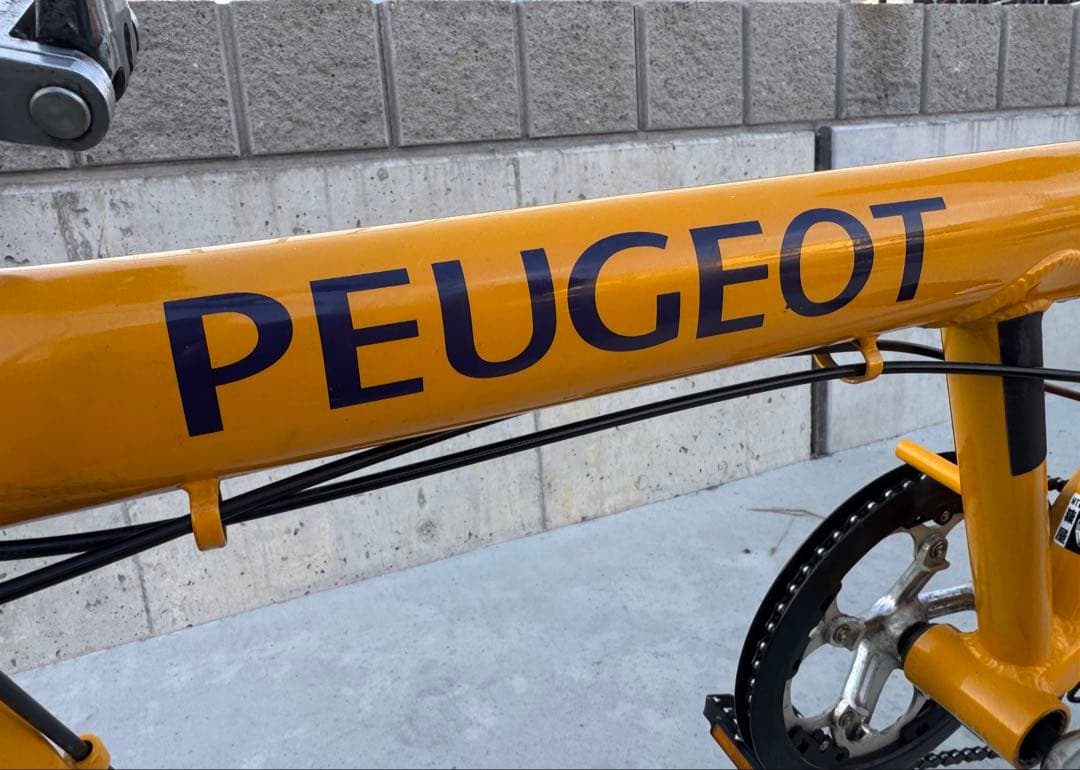早期売却希望　廃盤　希少プジョー (PEUGEOT)のPacific-イエロー
