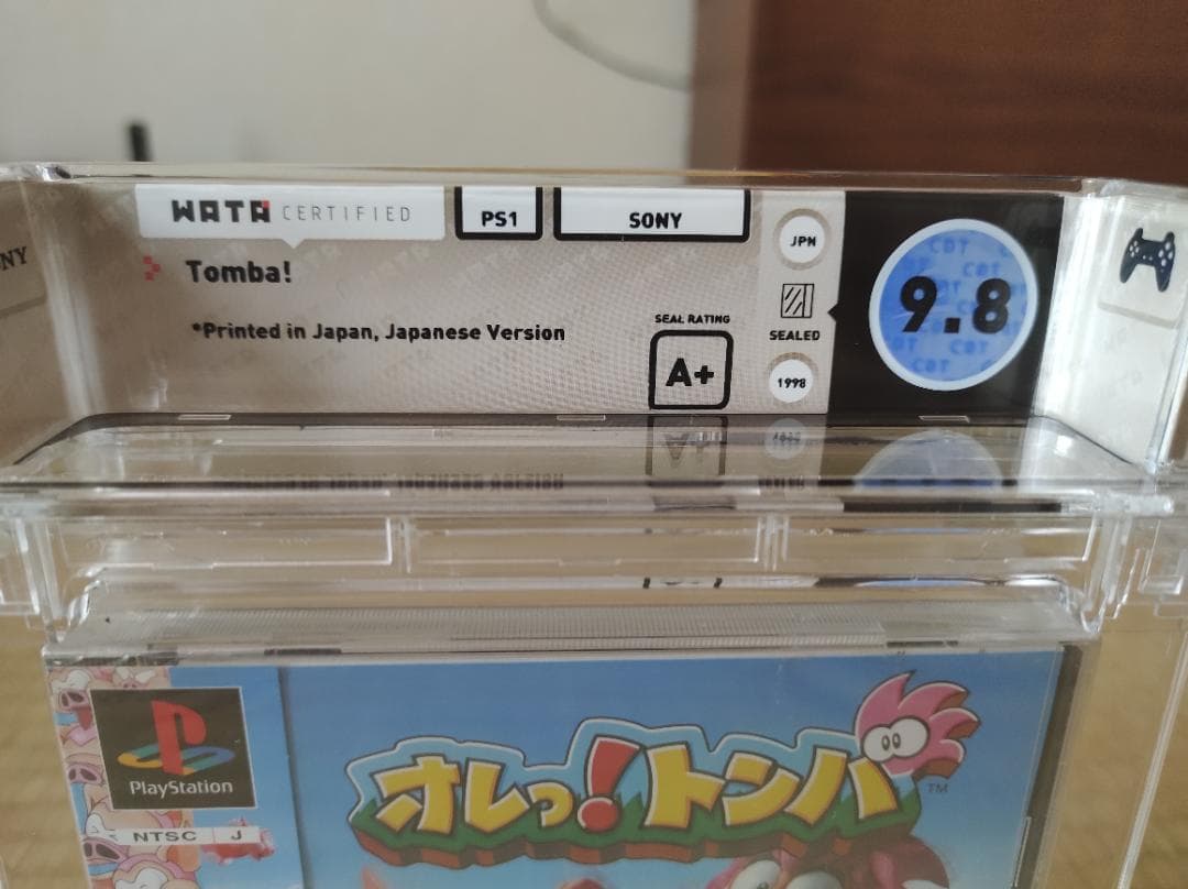 未開封新品 オレっ !トンバ Tomba PS1 WATA 9.8