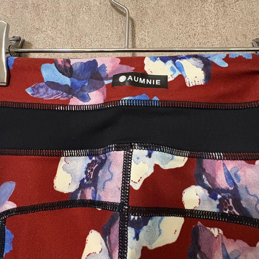 S相当【極美品】AUMNIEアムニー トップス レギンス上下セット フラワー