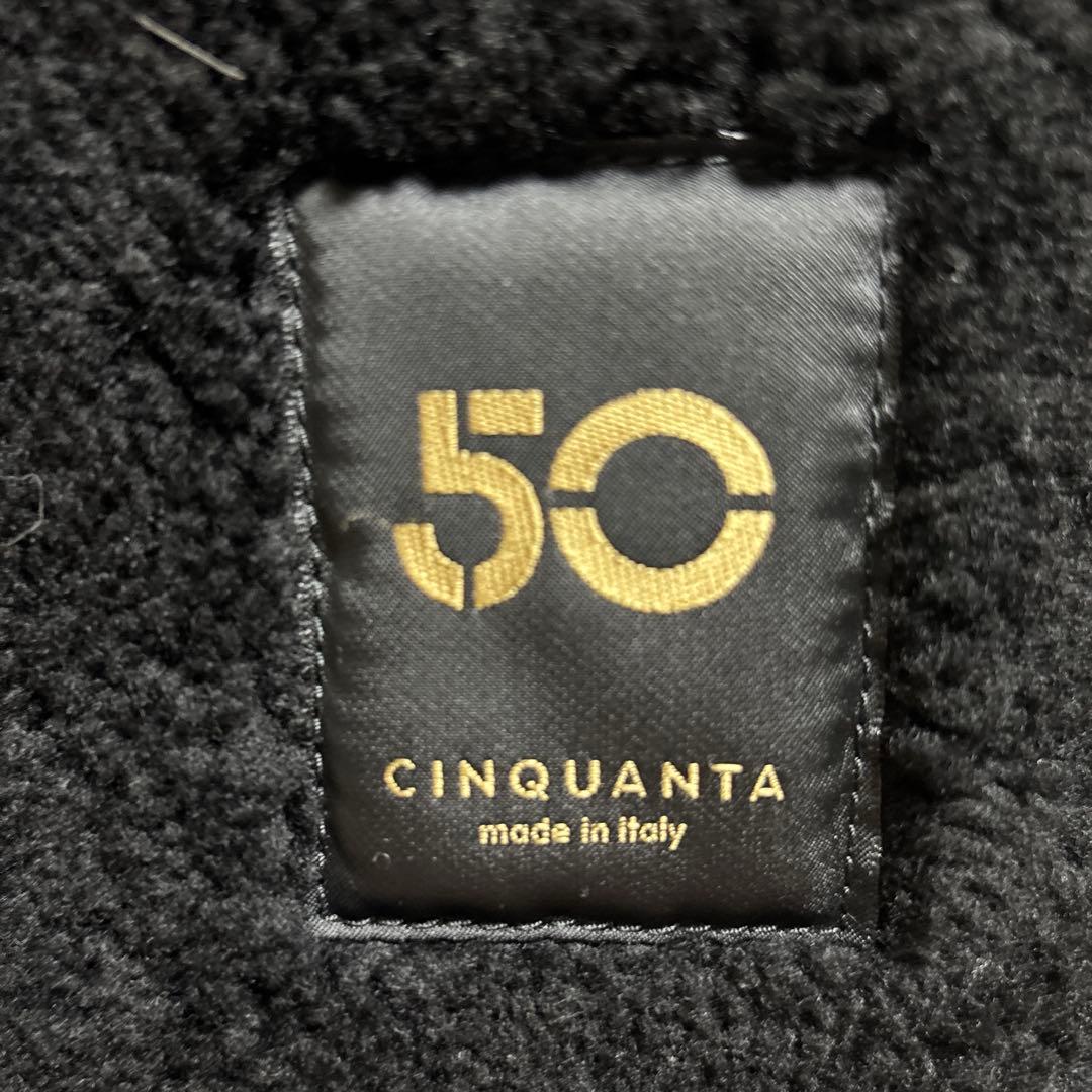 CINQUANTAレザーライダースジャケット